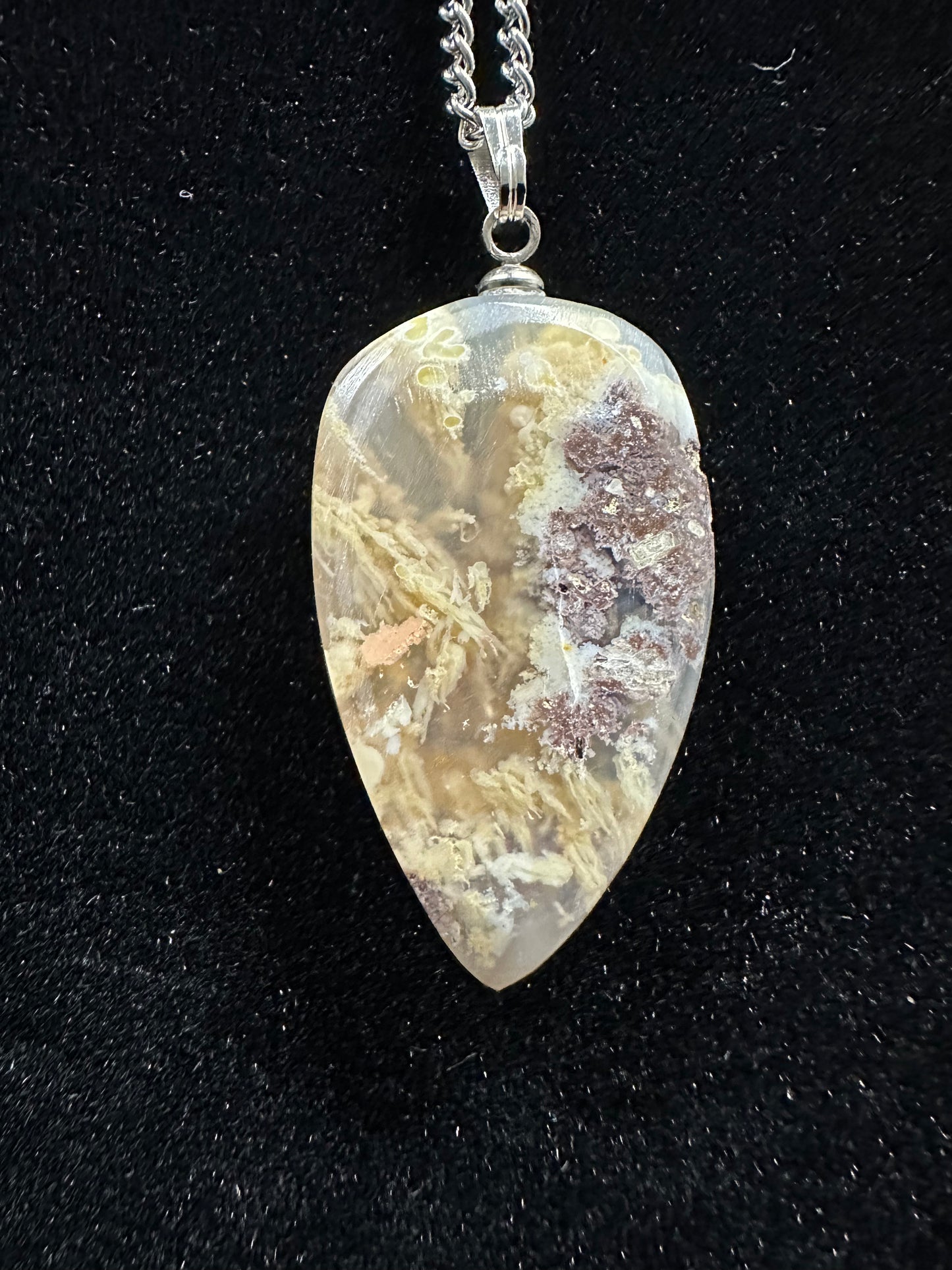MA419 Moss Agate Pendant
