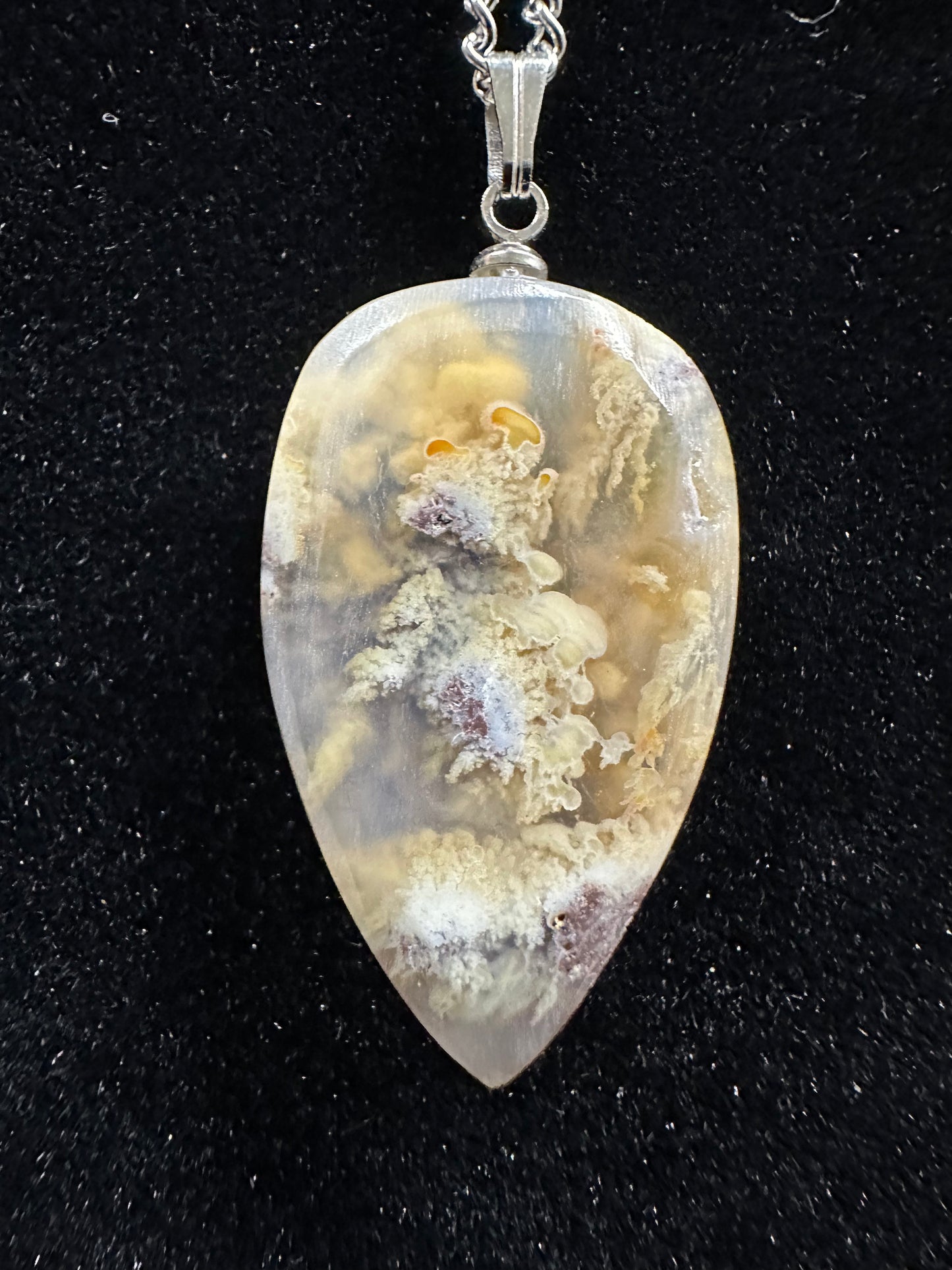 MA419 Moss Agate Pendant