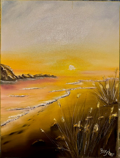 Sunset on Long Beach Long Island NY